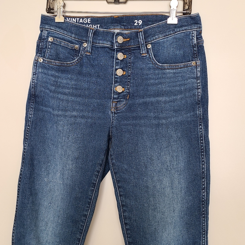 J.Crew Vintage Slim Straight Jean 9"